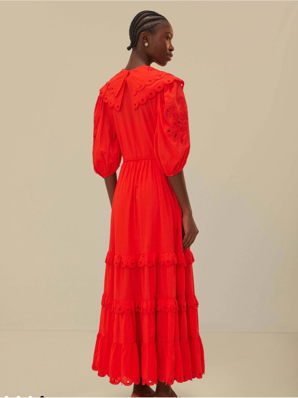 FARM Rio Red Humming Bird Richelieu Maxi Dress - Picture 3 of 3